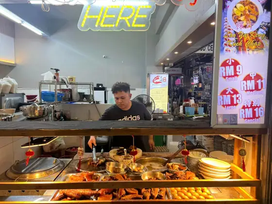 A stall at Great Food Emporium